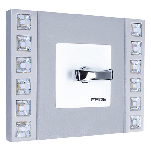 Drehschalter - INTFD01281  - FEDE Switch & Light - Einbau / Messing / Kristall