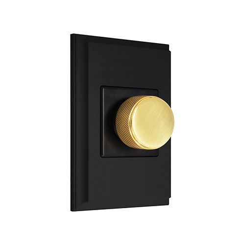 Drehknopf Schalter - FEDE Switch & Light - Einbau / Messing / modern