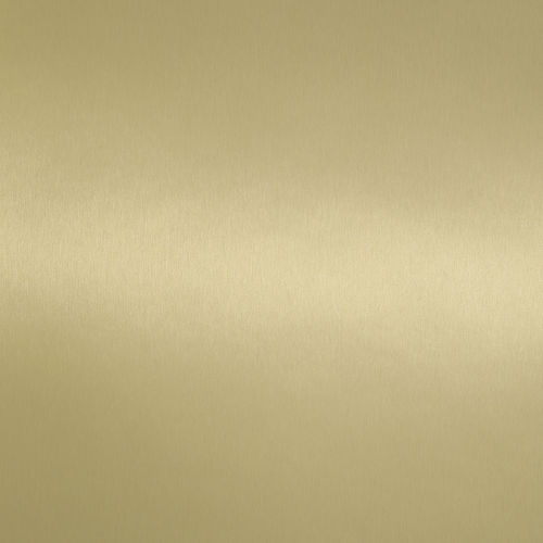 Einfarbiges Dekorlaminat - 794 ALU GOLDTONE SPECIAL - HOMAPAL GmbH - gebürstet / HPL