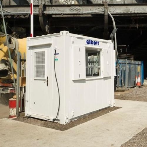 Fertigkabine für technische Zwecke - ANTI-VANDAL - Algeco - für Bürogebrauch
