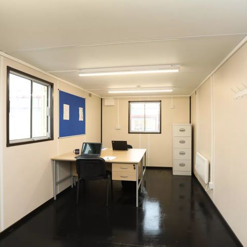 Containeranlage für Baustellen - 24 - Algeco - für Büro / galvanisiertem Stahl