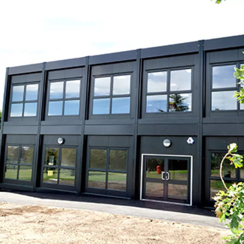 Temporäres Gebäude - Algeco - Modul / für Schulen / für Kindergarten