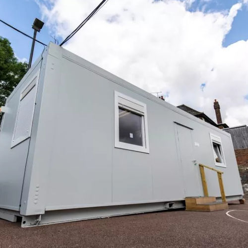 Containeranlage für Gewerbegebrauch - MONOBLOC - Algeco - für Baustellen / für öffentliche Einrichtungen / für industrielle Nutzung