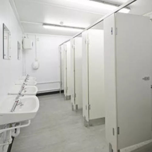 Mobile öffentliche Toilette - Algeco - Stahl / Mehrfach