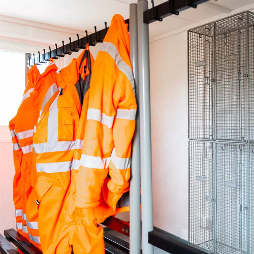 Containeranlage für Baustellen - 32 - Algeco - für Büro / für sanitäre Anlagen / für Lagerung
