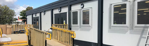 Containeranlage für Schulen - PCL0320 - Algeco - Modulare / galvanisiertem Stahl