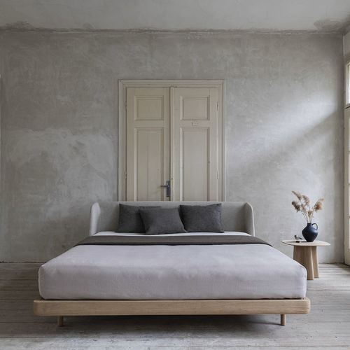 Doppelbett - SOFT  - JAVORINA - modern / gepolstertes Kopfteil / Stoff
