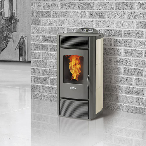Pelletkaminofen - ZC12 - FAIR srl - 0 - 5 kW / 5 kW...10 kW / 12 kW