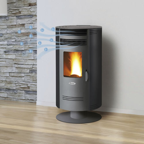 Pelletkaminofen - BIO100QH - FAIR srl - 5 kW...10 kW / Zentral / modern