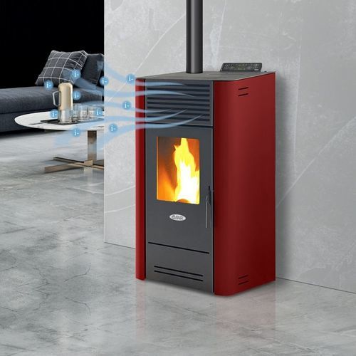 Pelletkaminofen - BIO100AH - FAIR srl - 0 - 5 kW / 5 kW...10 kW / freistehend
