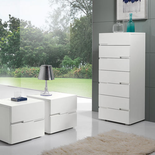 Moderner Chiffonnier - MANILA - GIESSEGI - lackiertes Holz / weiß
