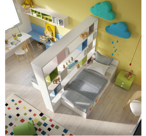 Gelbes Kinderzimmer - SMILE 1 - GIESSEGI - lackiertes Holz / unisex