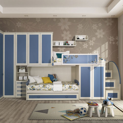 Blaues Kinderzimmer - OLD CC05  - GIESSEGI - lackiertes Holz / für Jungen