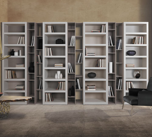 Modul-Bücherregal - G401  - GIESSEGI - modern / lackiertes Holz / Ulme