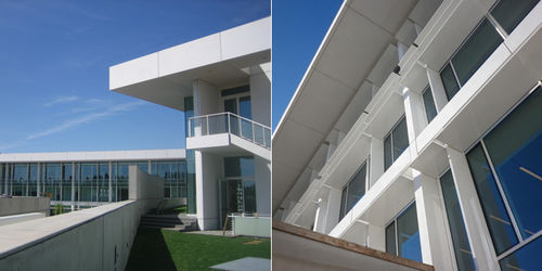 Paneel-Fassadenverkleidung - Styl-Comp - Beton / gerillt
