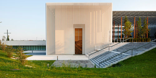 Paneel-Fassadenverkleidung - BERGAMO - Styl-Comp - Beton / gerillt