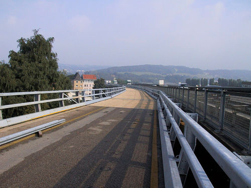Stahlbrücke - JSB - Janson Bridging - Balken / Verkehr