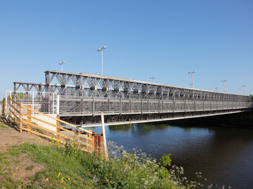 Aluminium-Brücke - JPB - Janson Bridging - Fachwerk / Verkehr