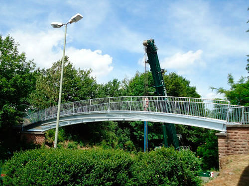 Aluminium-Brücke - BEAM - Janson Bridging - für Fußgänger