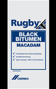Dichtungsmasse auf Bitumenbasis - RUGBY BLACK BITUMEN MACADAM - Cemex