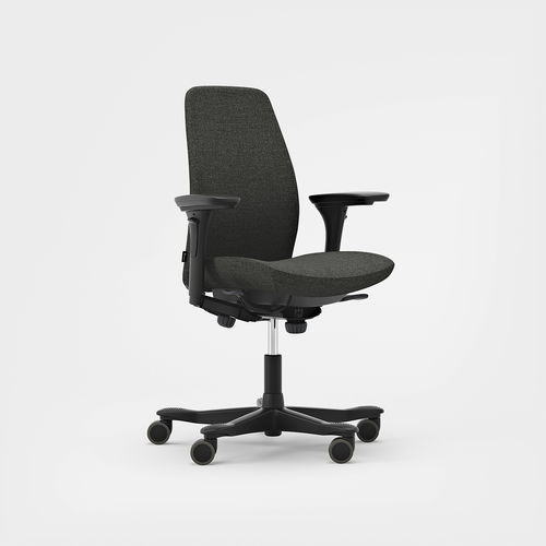 Moderner Bürosessel - 5000 - KINNARPS - Leder / Stoff / Polster