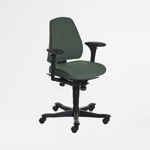 Moderner Bürosessel - 6000 - KINNARPS - Polyurethan / Aluminium / schrägstellbar