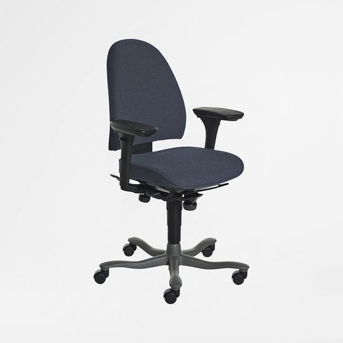 Moderner Bürosessel - 8000 - KINNARPS - Polyurethan / Aluminium / Polster