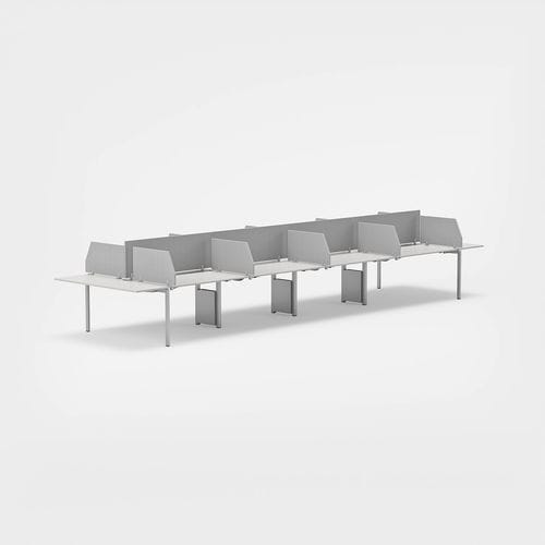 Schreibtisch für Open Space - NEXUS - KINNARPS - modern / Laminat / für Gewerbegebrauch