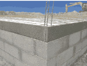 Beton-Abmauerungselement - SEAC