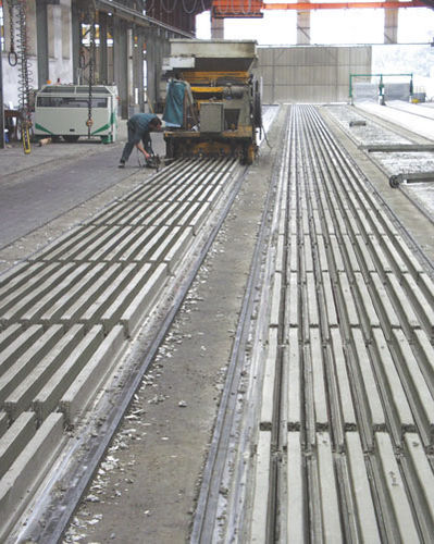 Spannbeton-Tragbalken - GF - SEAC - für Boden / Fertig