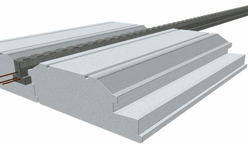 Dämmender Deckenstein - POLYSEAC  - SEAC - Polystyrol