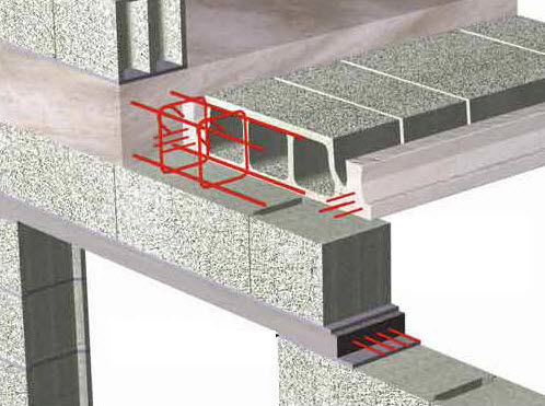 Beton-Sturzvorsatz - SEAC - Spannbeton / tragender