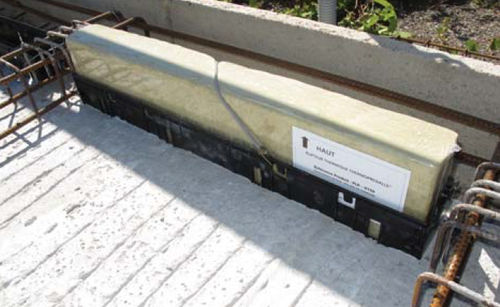 Verlorene Deckenschalung / Beton - THERMO - SEAC - Spann / thermischen Trennungen / er erte Kunststoffschalung