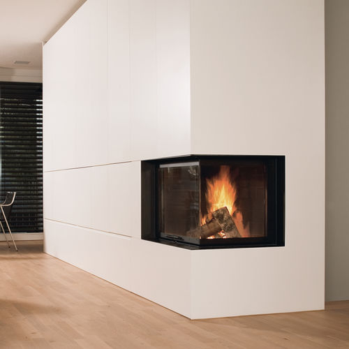 Holzkamin - ECO 720  - Rüegg Cheminée Schweiz AG - Einbau / Ecken / doppelseitig