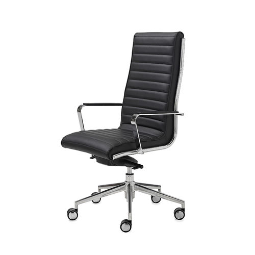 Moderner Bürostuhl - TRINITY - DILEOFFICE - für den Innenraum / Stoff / Leder