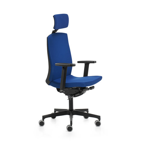 Moderner Chefsessel - FLEXA - DILEOFFICE - Kunstleder / Leder / Stoff