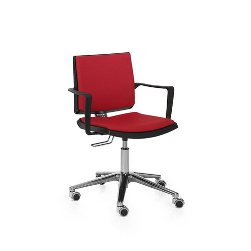 Moderner Bürostuhl - ATENEA - DILEOFFICE - für den Innenraum / Stoff / Kunststoff