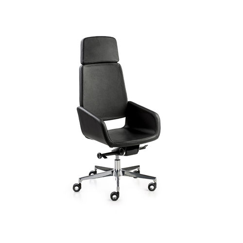 Bürostuhl / originelles Design - AITA - DILEOFFICE - für den Innenraum / Stoff / Leder