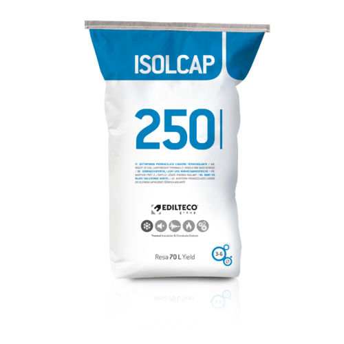 Thermoisolierung - ISOLCAP 250 - EDILTECO Group - Polystyrolschaum / Schüttgut / für Dach