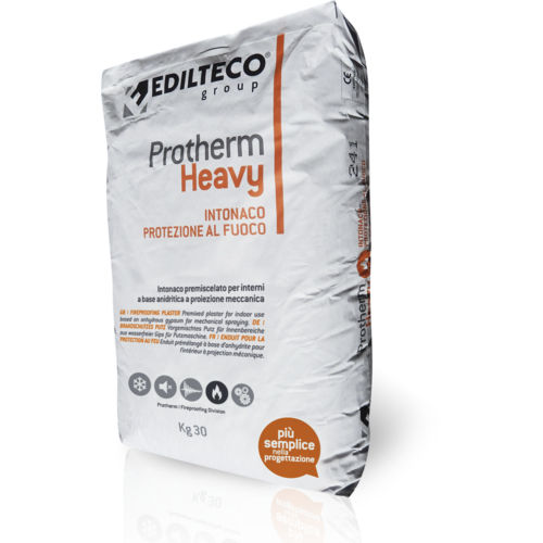 Schutzputz - PROTHERM HEAVY - EDILTECO Group - für Wand / Gips / für Brand