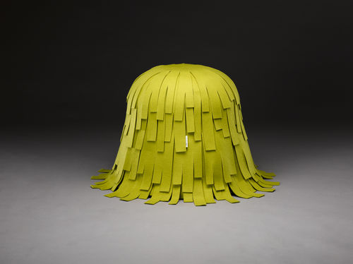 Sitzkissen / originelles Design - SHAGGY - mminterier - Leder