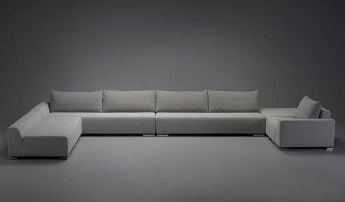 Modulsofa - MUUNDÓ - mminterier - modern / Stoff / Leder