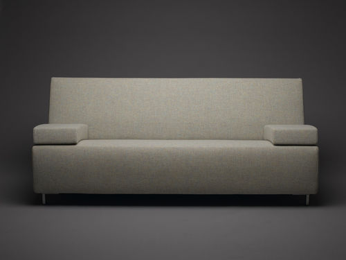 Sofa / minimalistisches Design - BLONDY  - mminterier - Stoff / Leder / braun