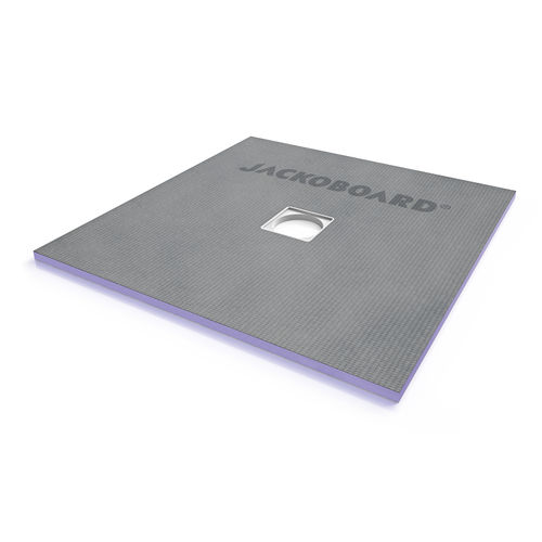 Quadratische Duschwanne - JACKOBOARD® AQUA FLAT - Jackon Insulation - zum Fliesen / extrudiertes Polystyrol