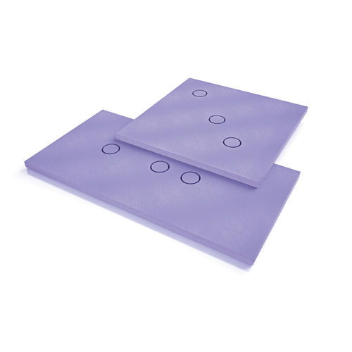 Rechteckige Duschwanne - JACKOBOARD® AQUA BASE - Jackon Insulation - erhöht / extrudiertes Polystyrol
