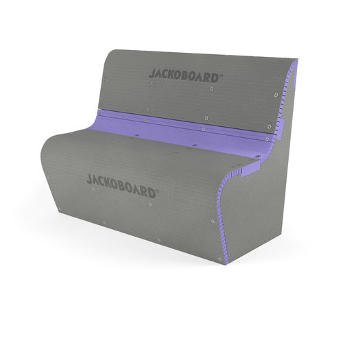 Bank für Bad - JACKOBOARD® S-Kit - Jackon Insulation - modern / extrudiertes Polystyrol / mit Rückenlehne