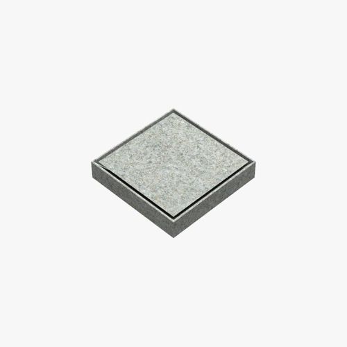 PVC-Bodenablauf - FTUS SERIES - Jonite Private Limited - Stein / für Bad / quadratisch