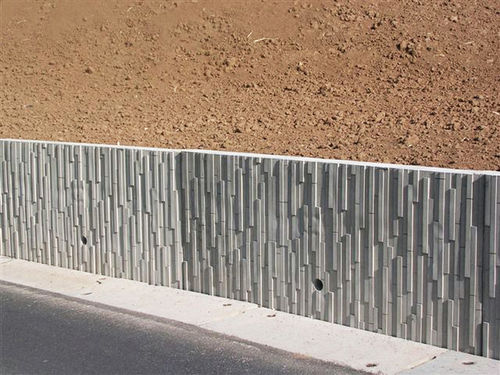 Beton-Verblendplatte - MATRICÉ - Chapsol - Außen / Innenbereich / Steinoptik