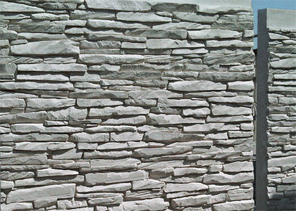 Beton-Verblendplatte - PIERRE - Chapsol - Außen / Innenbereich / Steinoptik