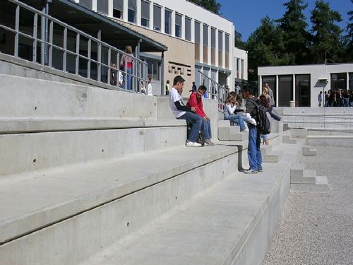 Fertigbau-Sitztribüne - Chapsol - Stahlbeton